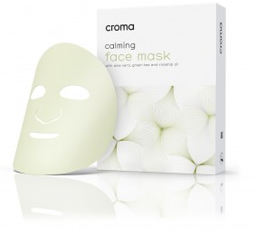 Mascarilla facial calmante con aloe vera- Croma Skincare Shop  image